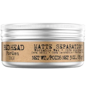 TIGI Bed Head For Men MATTE SEPARATION Wax 85gr